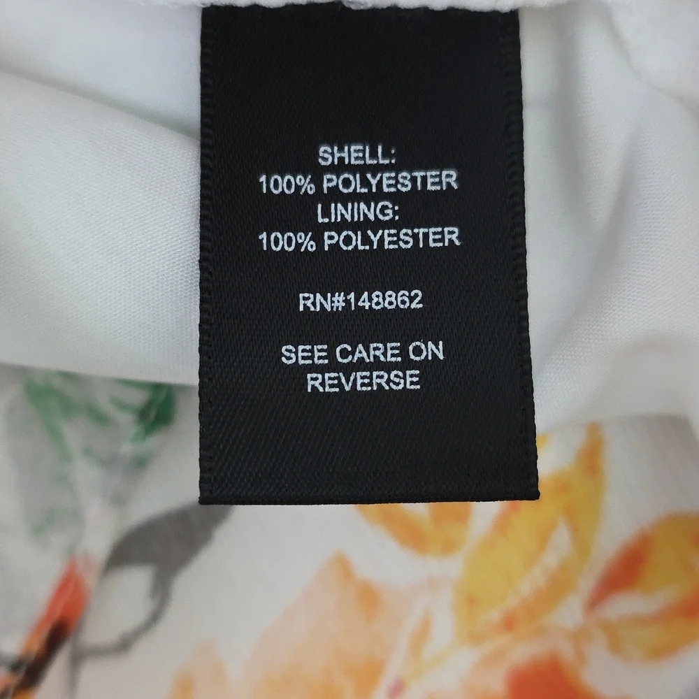 Torrid Floral with Orange and Green Accents